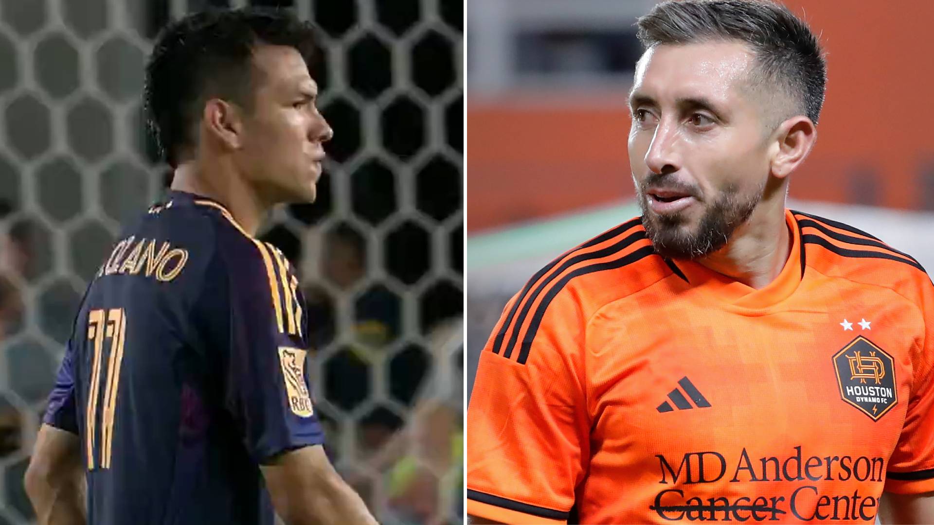 Chucky Lozano / Héctor Herrera Captura X / LAPRESSE