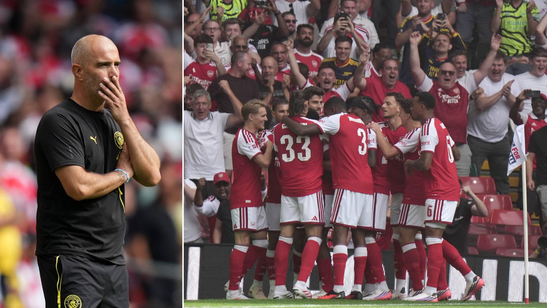 Arsenal golea al Manchester City en la Community Shield / LAPRESSE