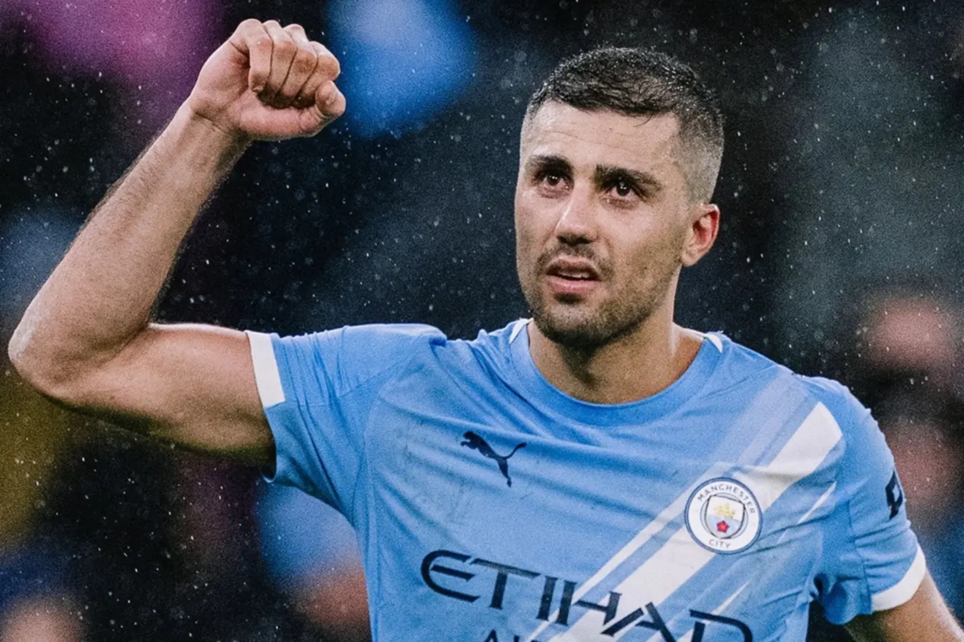 Rodri, con el Manchester City @Manchester City