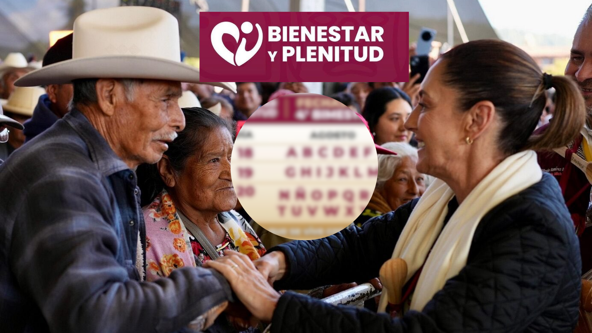 Pensión Bienestar y Plenitud: Calendario de fechas de pago de agosto de 2026 /X@apoyosbienestar