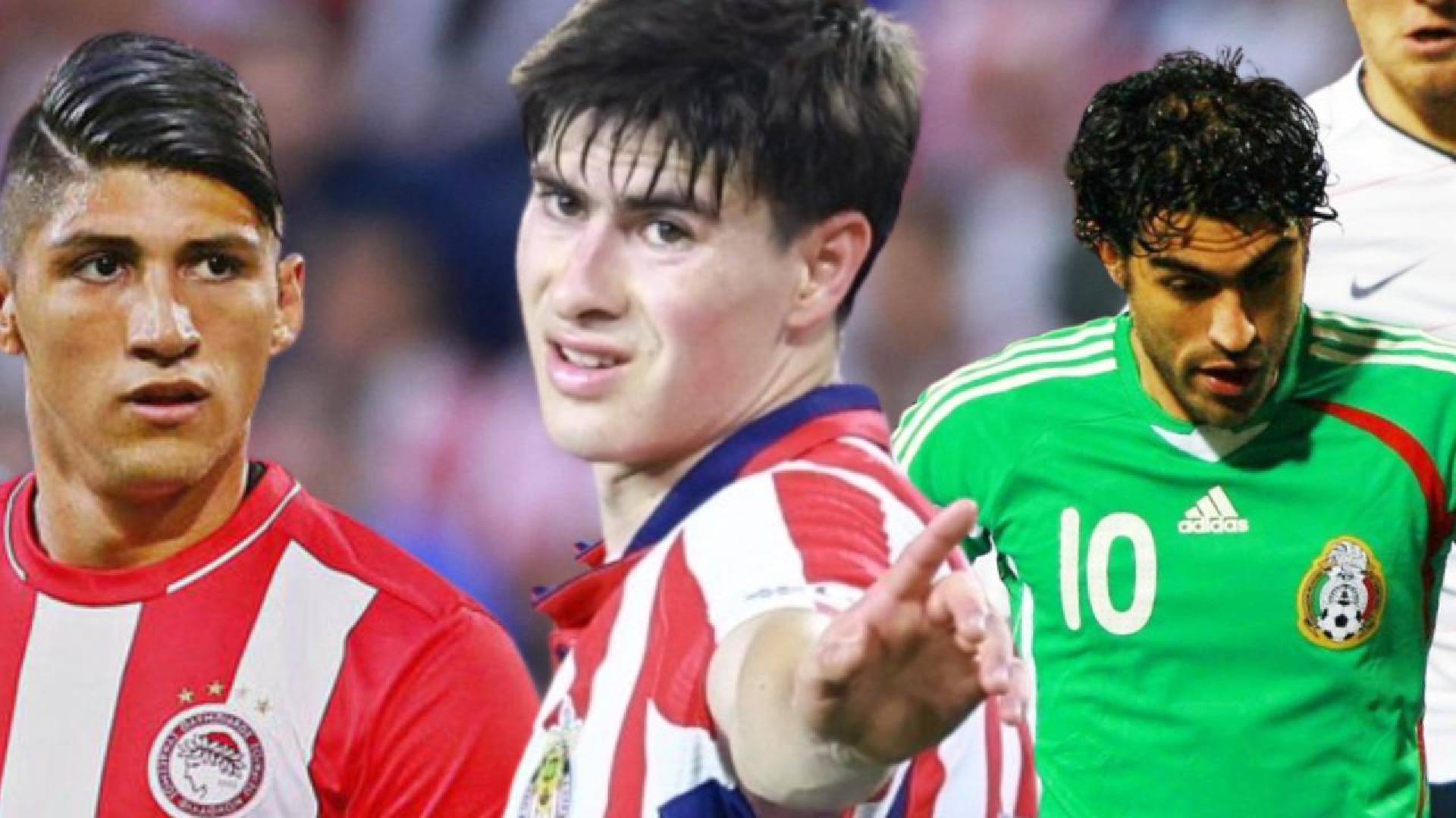 Armando González, Nery Castillo, Alan Pulido / Especial