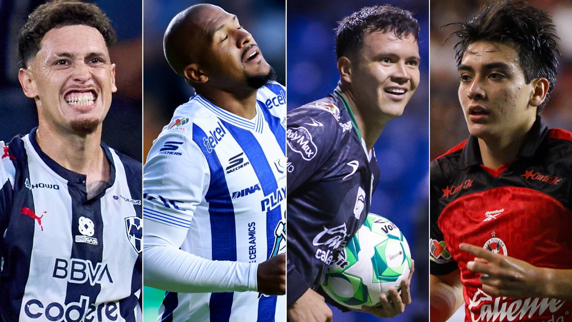 Lucas Ocampos / Salomón Rondón / Alí Ávila / Gilberto Mora MEXSPORT