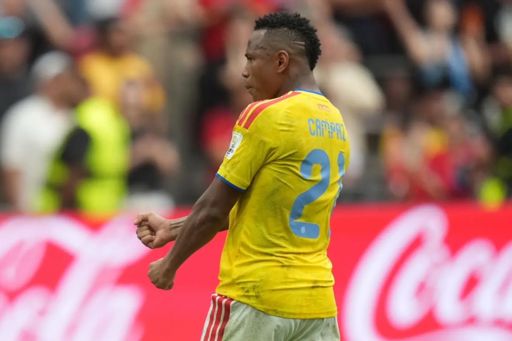 Campaz, con Colombia EFE