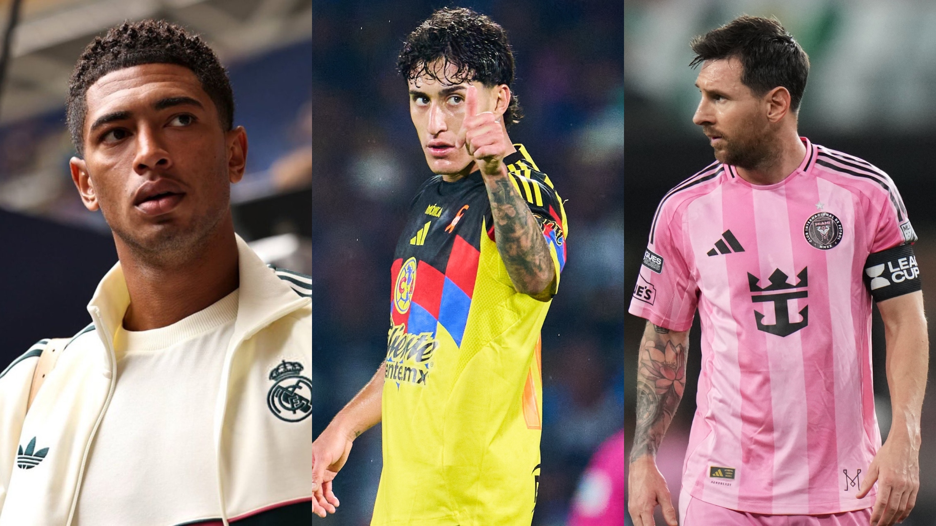 Jude Bellingham - Alejandro Zendejas - Lionel Messi