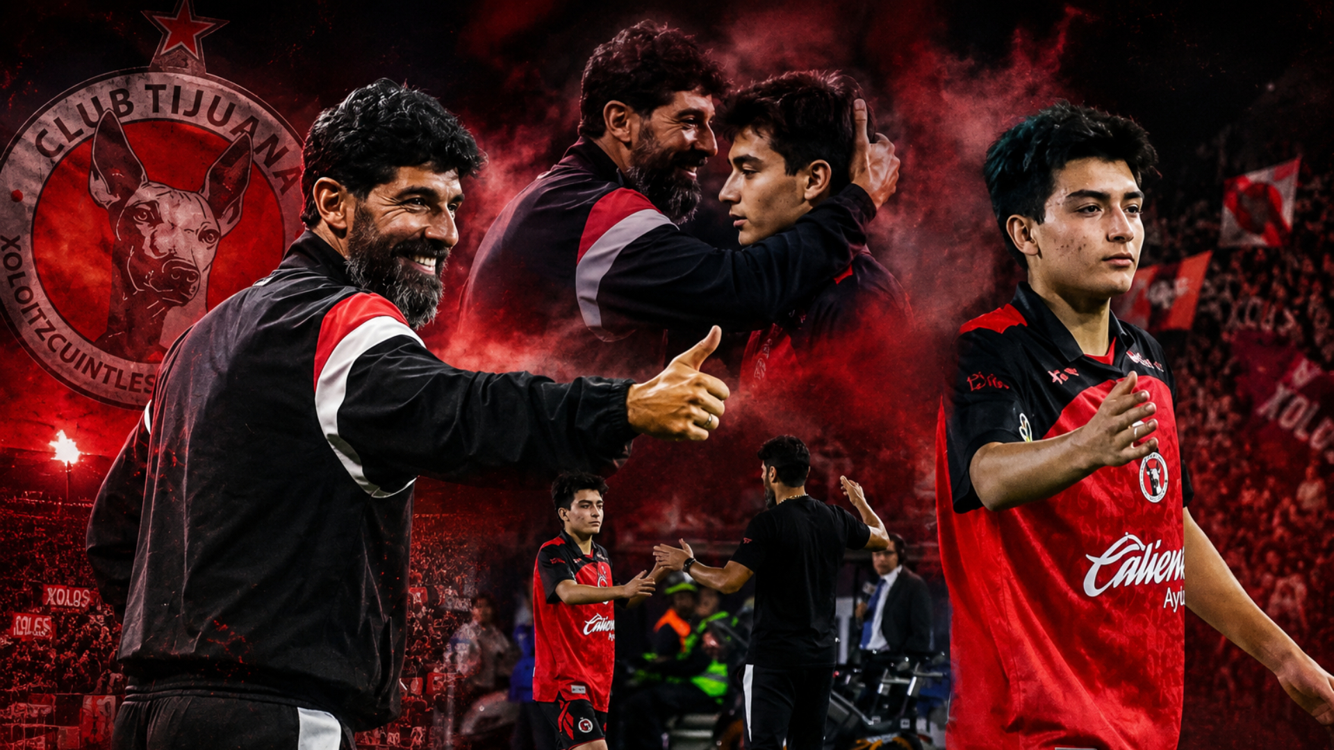 Loco Abreu y Gilberto Mora. IA