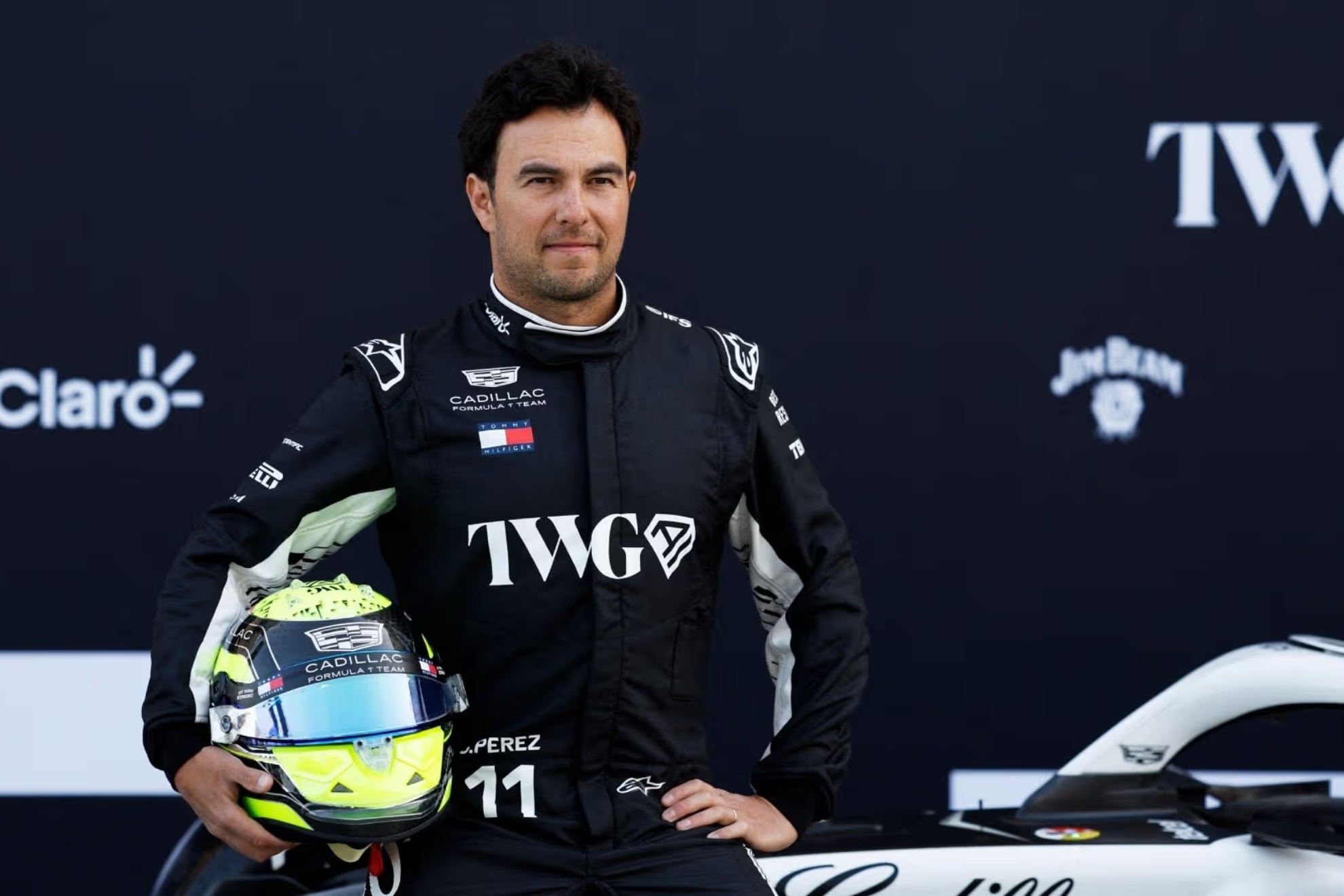 Checo Pérez, con Cadillac REUTERS