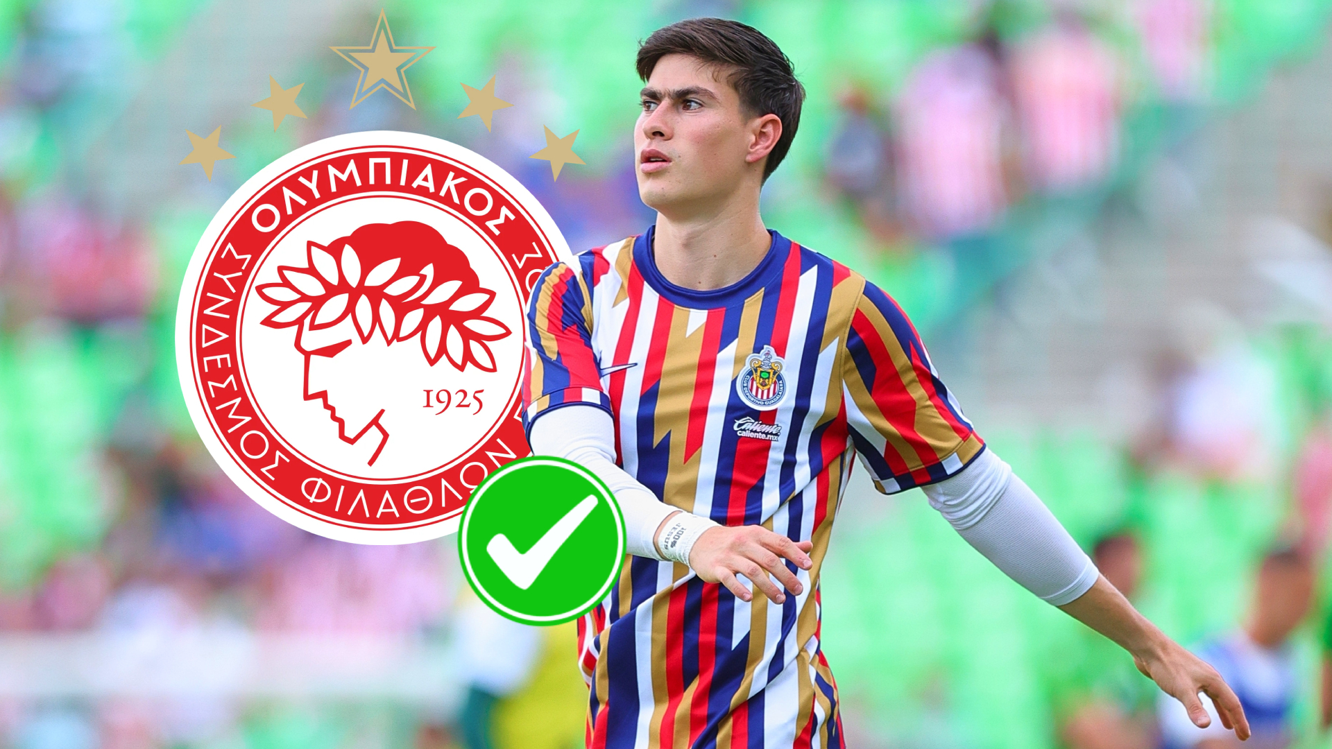 El delantero de 23 años firmará por cinco temporadas con el Olympiakos / Mexsport