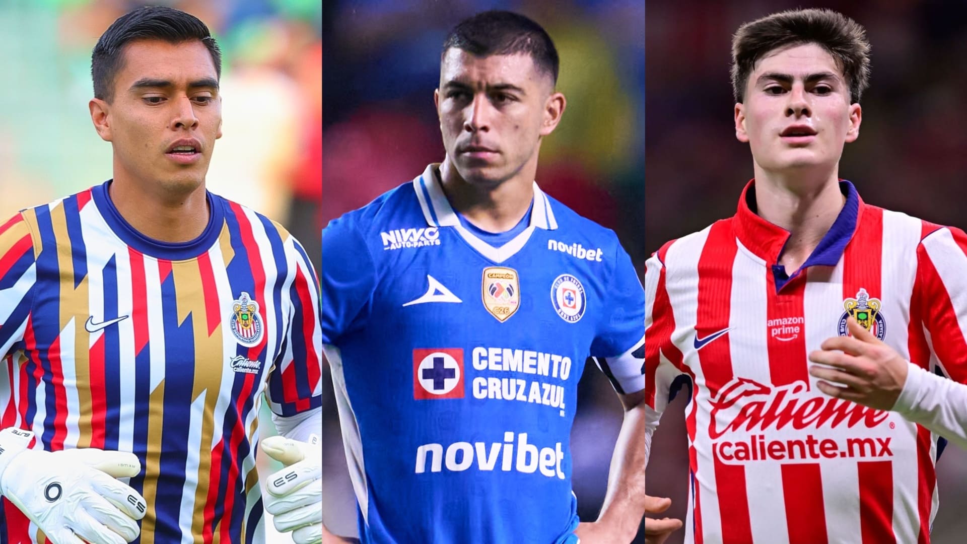 Raúl Rangel, Erik Lira y Armando González estpan a nada de irse a jugar a Europa. MEXSPORT