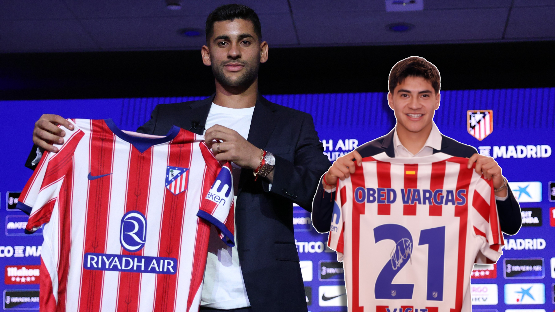 El argentino dio sus primeras palabras con los Colchoneros / Atlético de Madrid