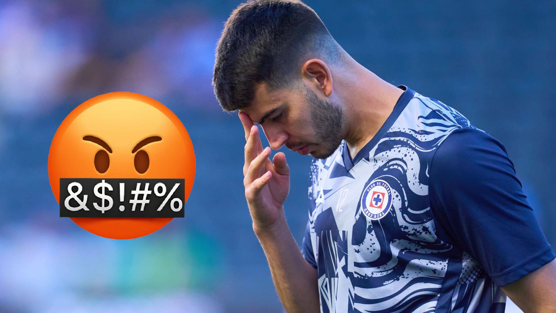 Alan Montes ha sido duramente criticado por la afición celeste. MEXSPORT/ESPECIAL