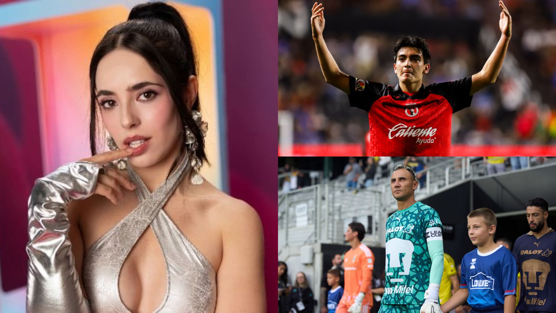 La actriz mexicana sorprendió al combinar su pasión por el anime con el futbol mexicano y creó curiosas comparaciones para varias figuras de la Liga MX. / ESPECIAL MEXSPORT