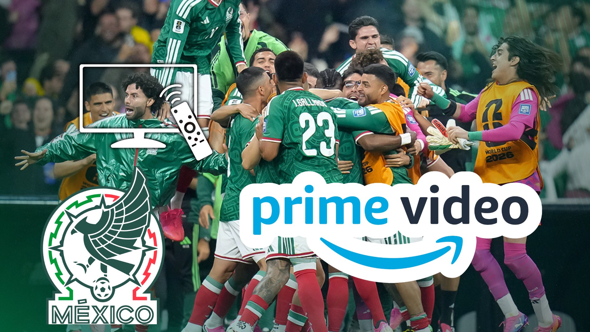 La afición mexicana ya tiene una opción más para ver los partidos del equipo dirigido por Rafa Márquez, pues Prime Video se suma a las televisoras ya existentes para las transmisiones de los juegos del tricolor.