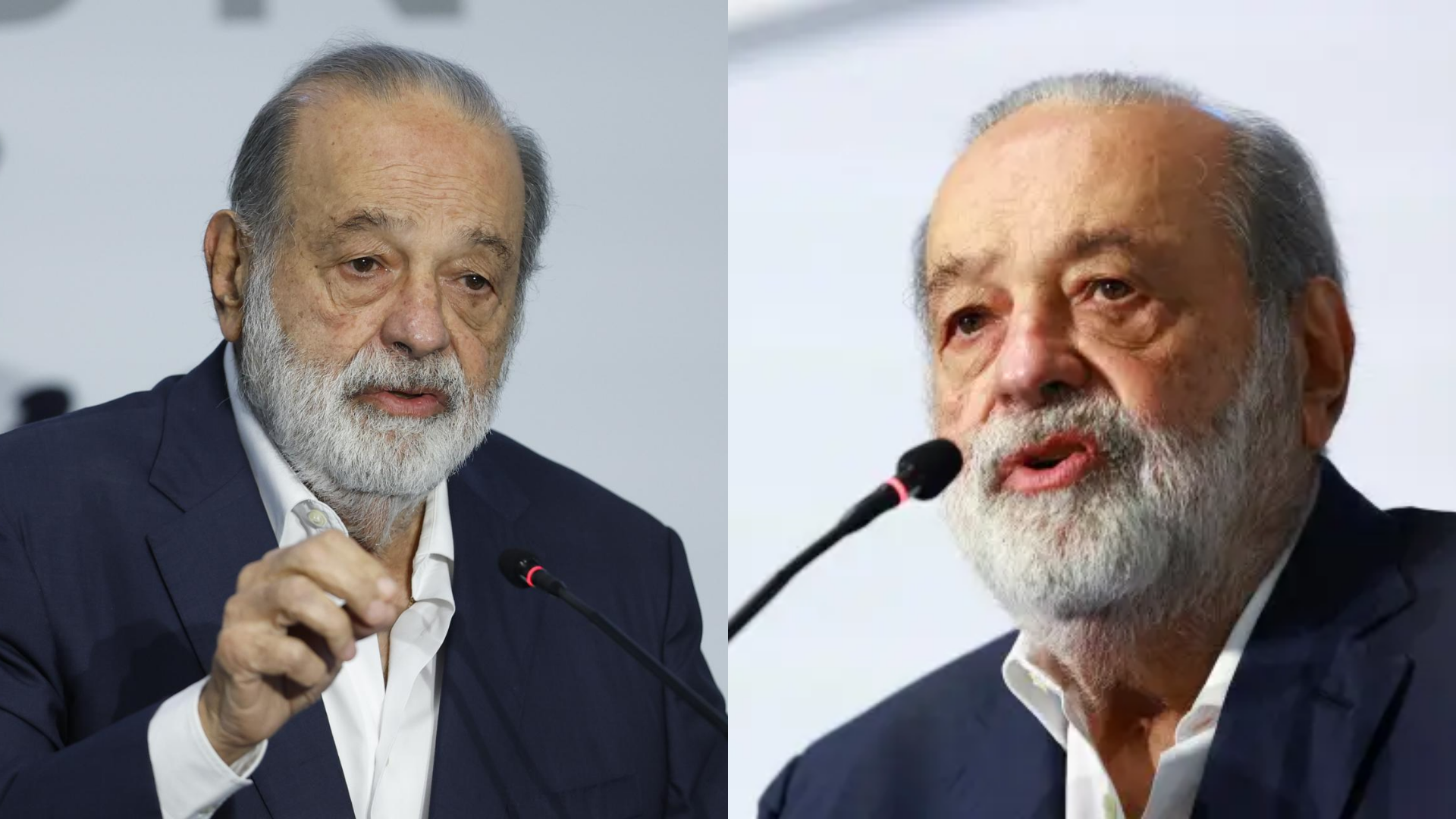 Este fue el mensaje de Carlos Slim. / ESPECIAL
