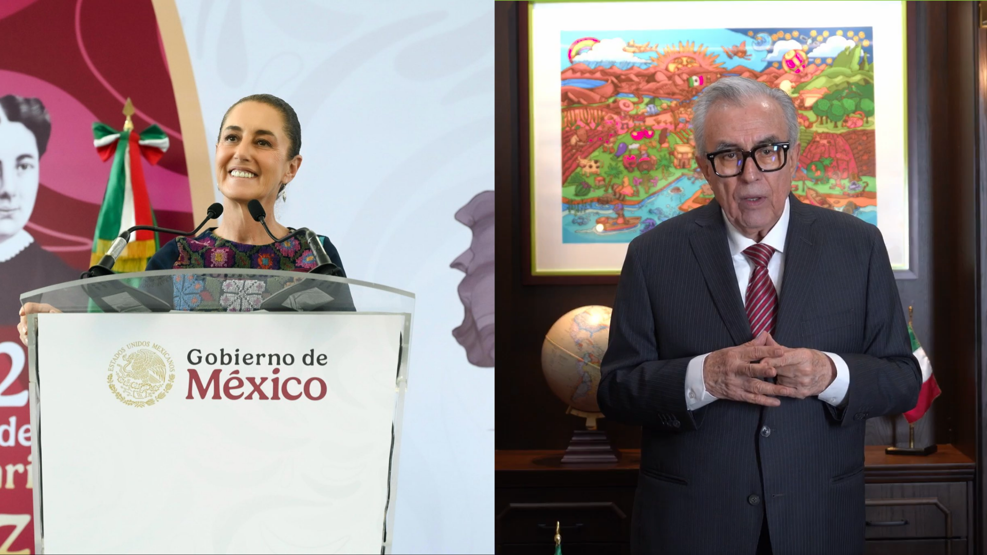 Claudia Sheinbaum mandó un mensaje a Rocha Moya. / ESPECIAL