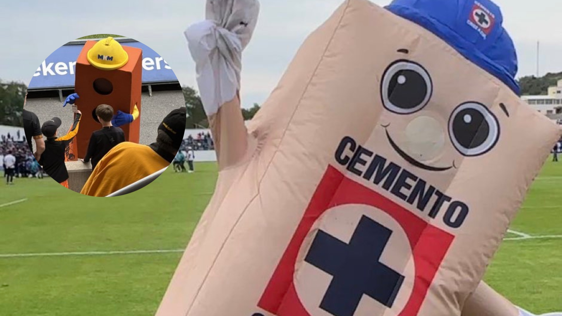 Costalito, la mascota de Cruz Azul