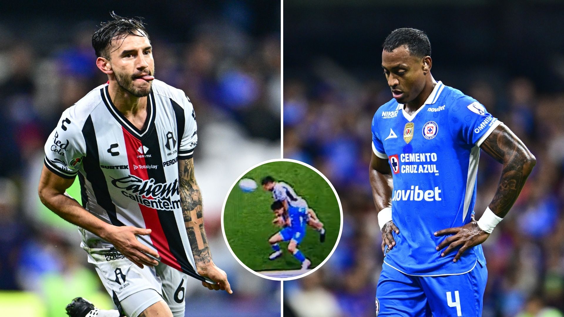 ¿Cruz Azul víctima del arbitraje? Reclaman en redes falta en primer gol del Atlas / ESPECIAL