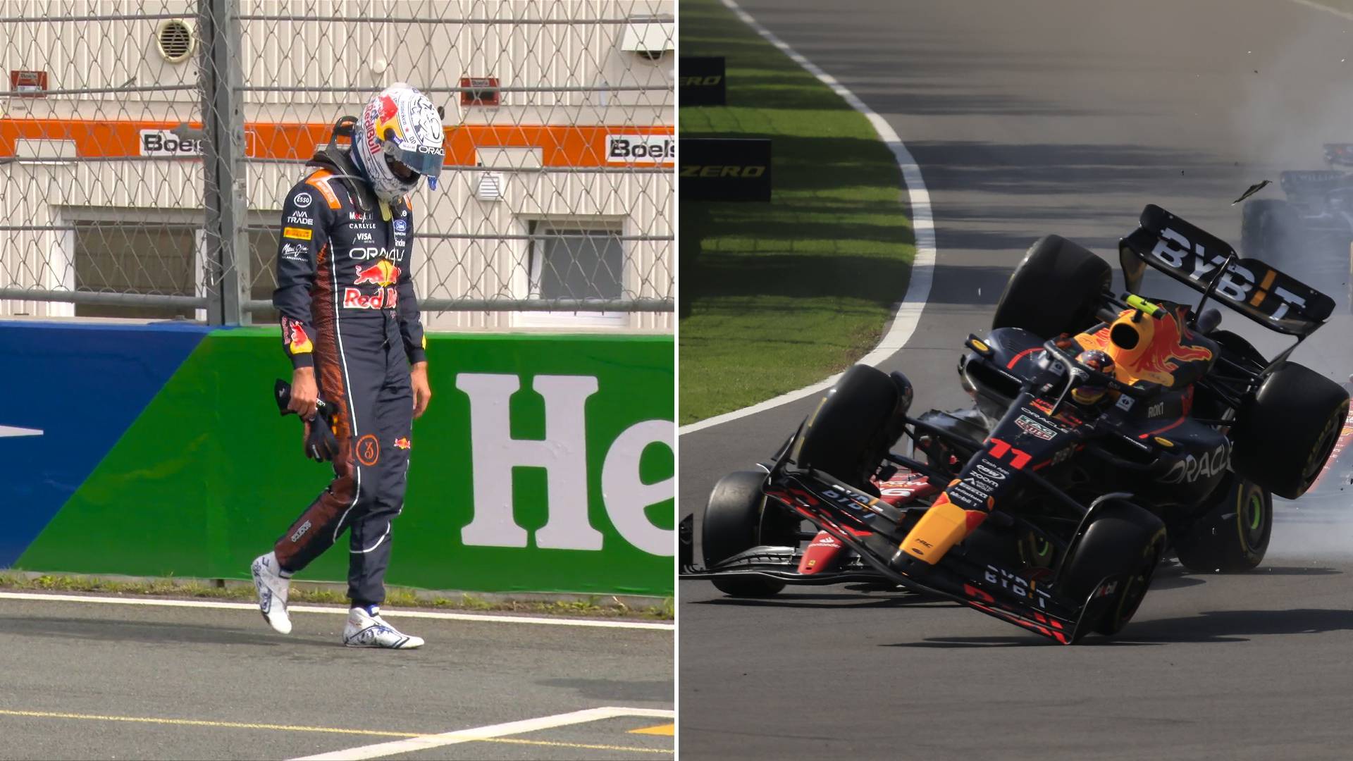 Max Verstappen queda fuera en el GP de Países Bajos / Especial