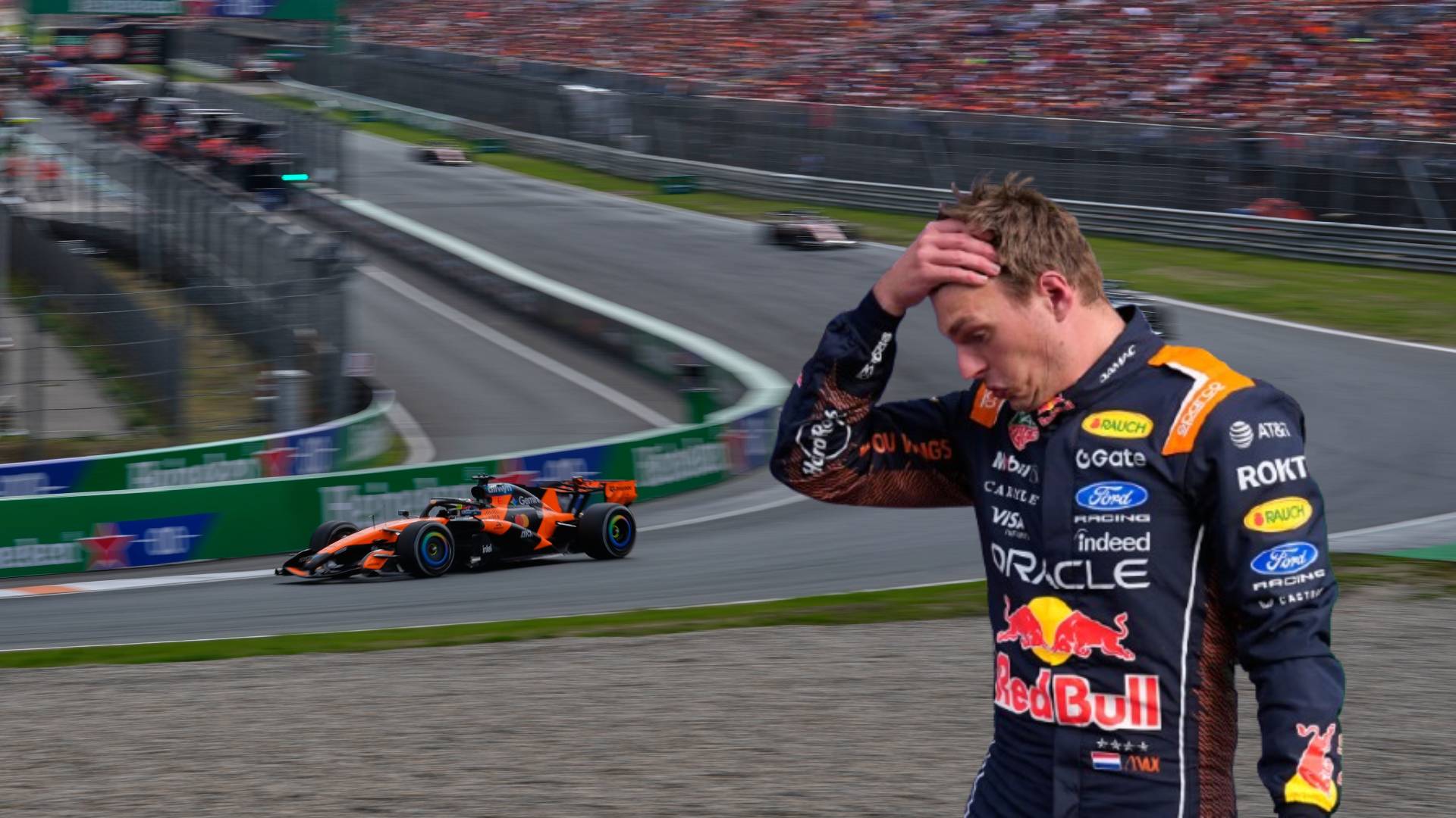 Norris gana en Zandvoort y Verstappen se retira en la vuelta 3 / LAPRESSE