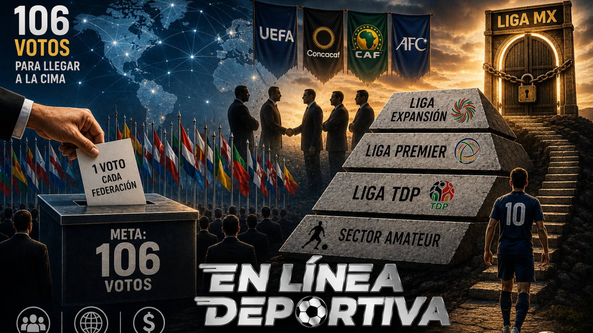 La nueva pirámide del futbol mexicano / IA