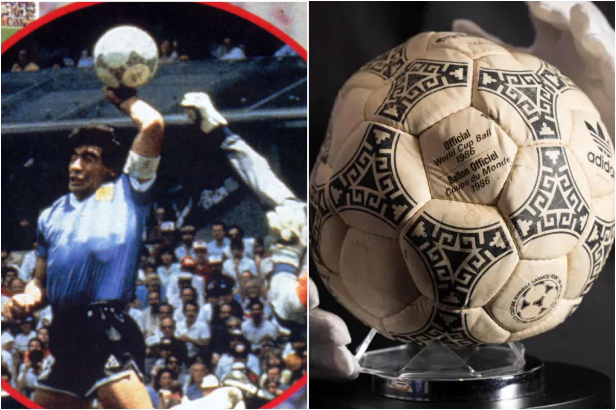 Maradona y Azteca.