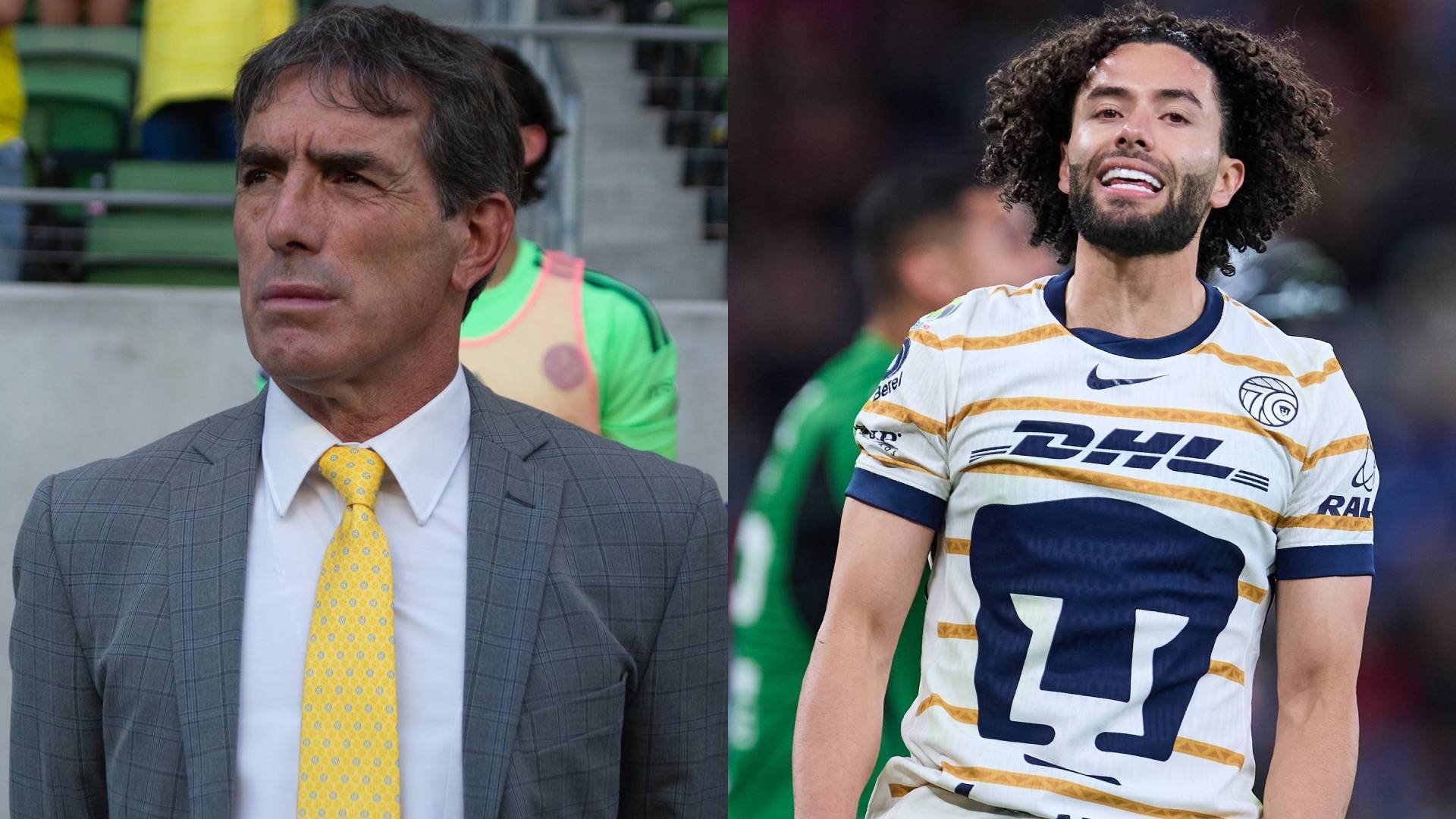 Guillermo Almada y César 'Chino' Huerta. MEXSPORT