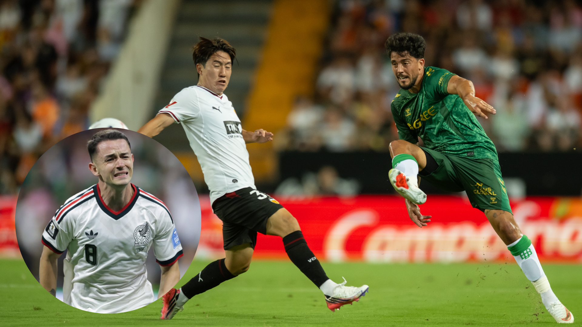 Goles y resumen Valencia vs Real Betis: Fidalgo borrado y Nelson Deossa aparece como titular para sorpresa del Club América /X@RealBetis IG@alvarofidalgo