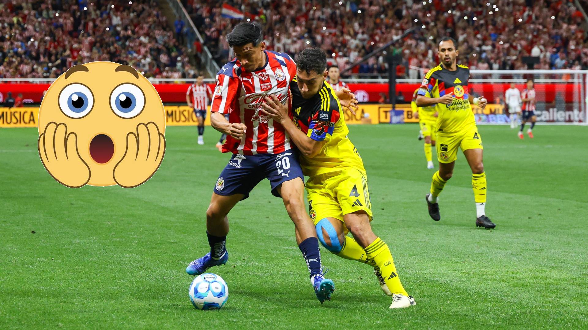 Chivas vs. América. MEXSPORT