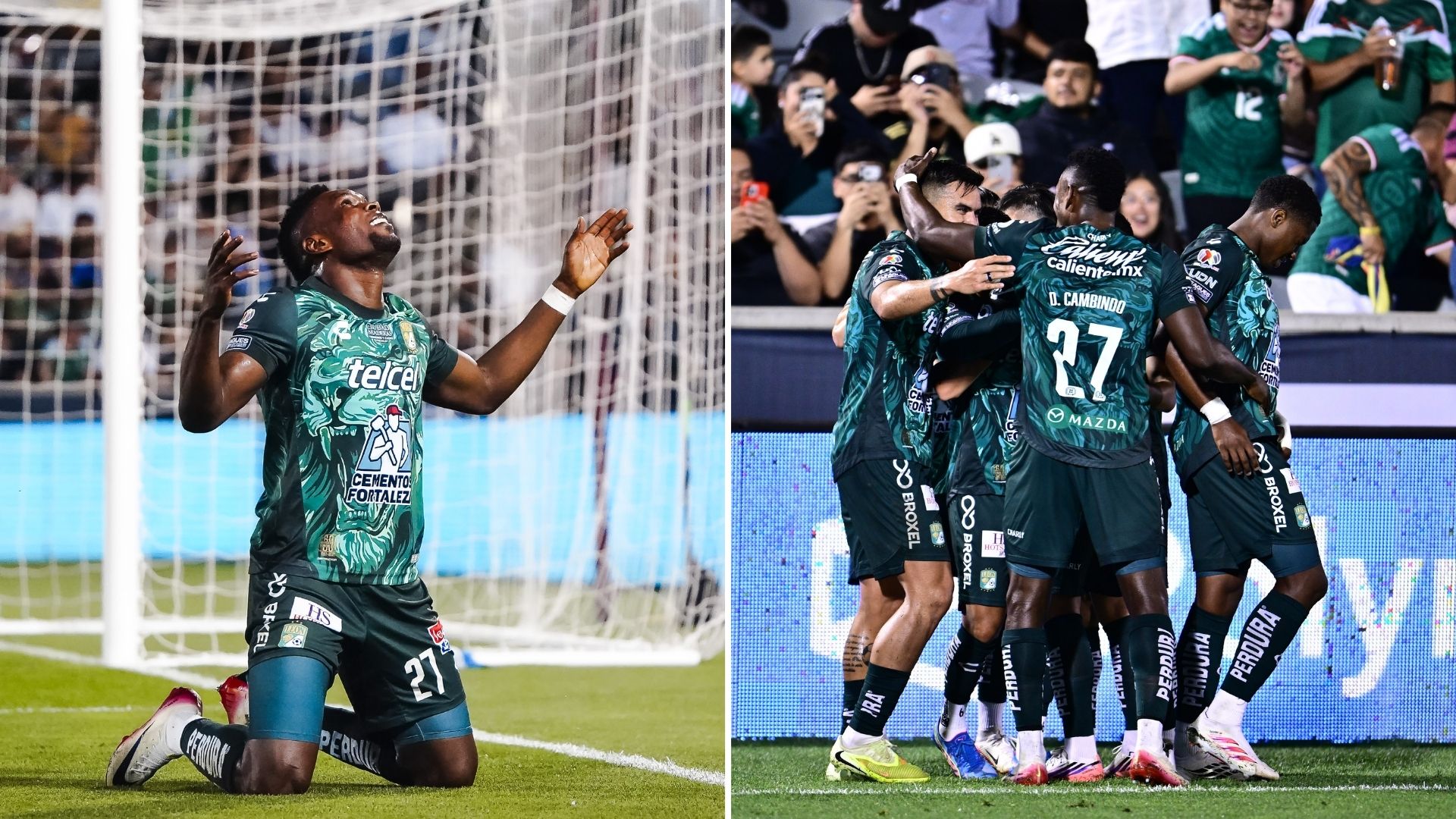 Díber Cambindo se da un festín para clasificar a semifinales de Leagues Cup / ESPECIAL