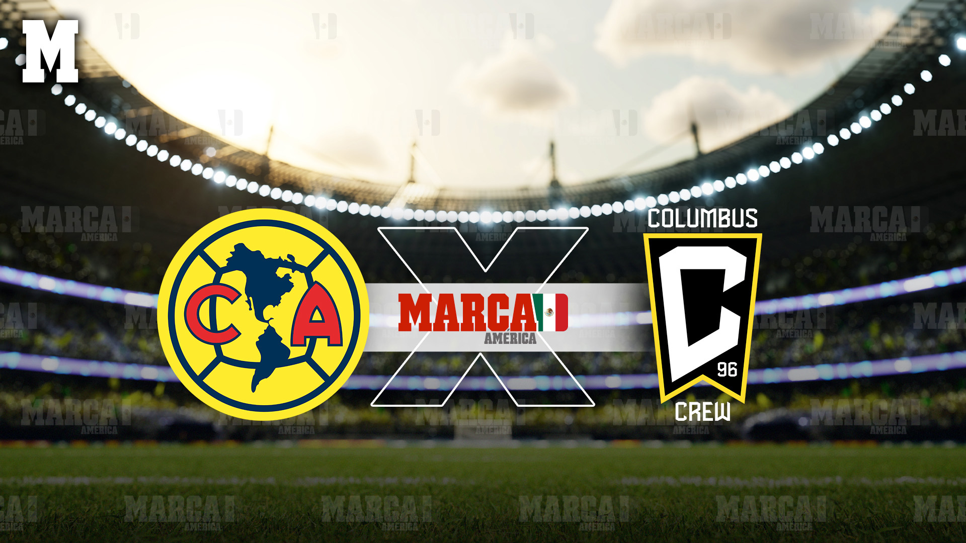 América vs. Columbus Crew. MARCA MX