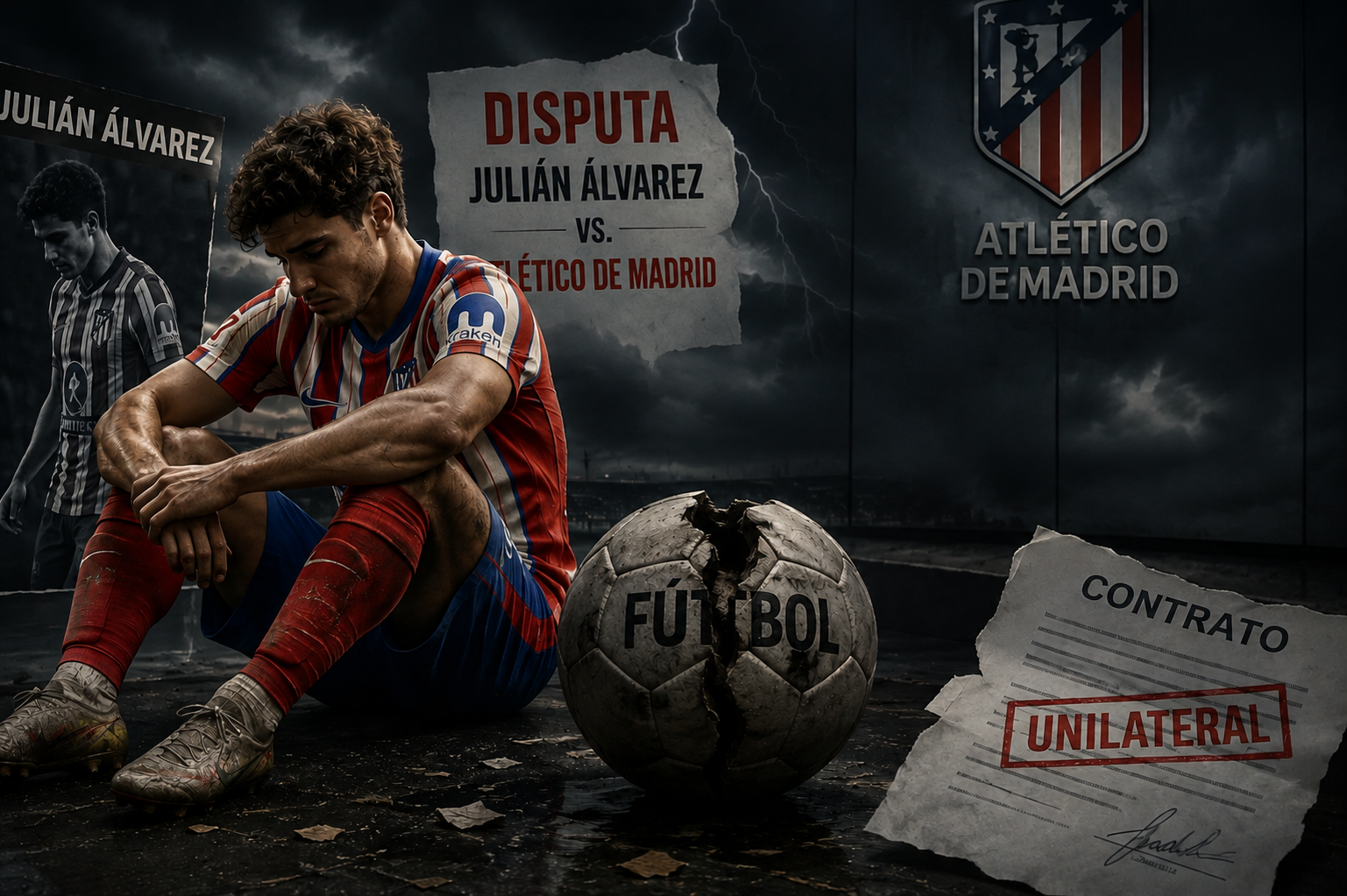 Julián Álvarez. IMAGEN CREADA CON IA