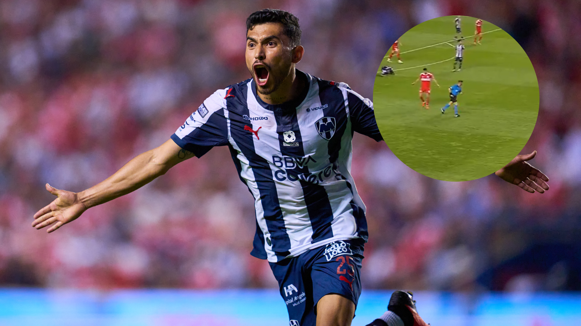 Orbelín Pineda anotó un golazo para eliminar a Chicago Fire. / ESPECIAL