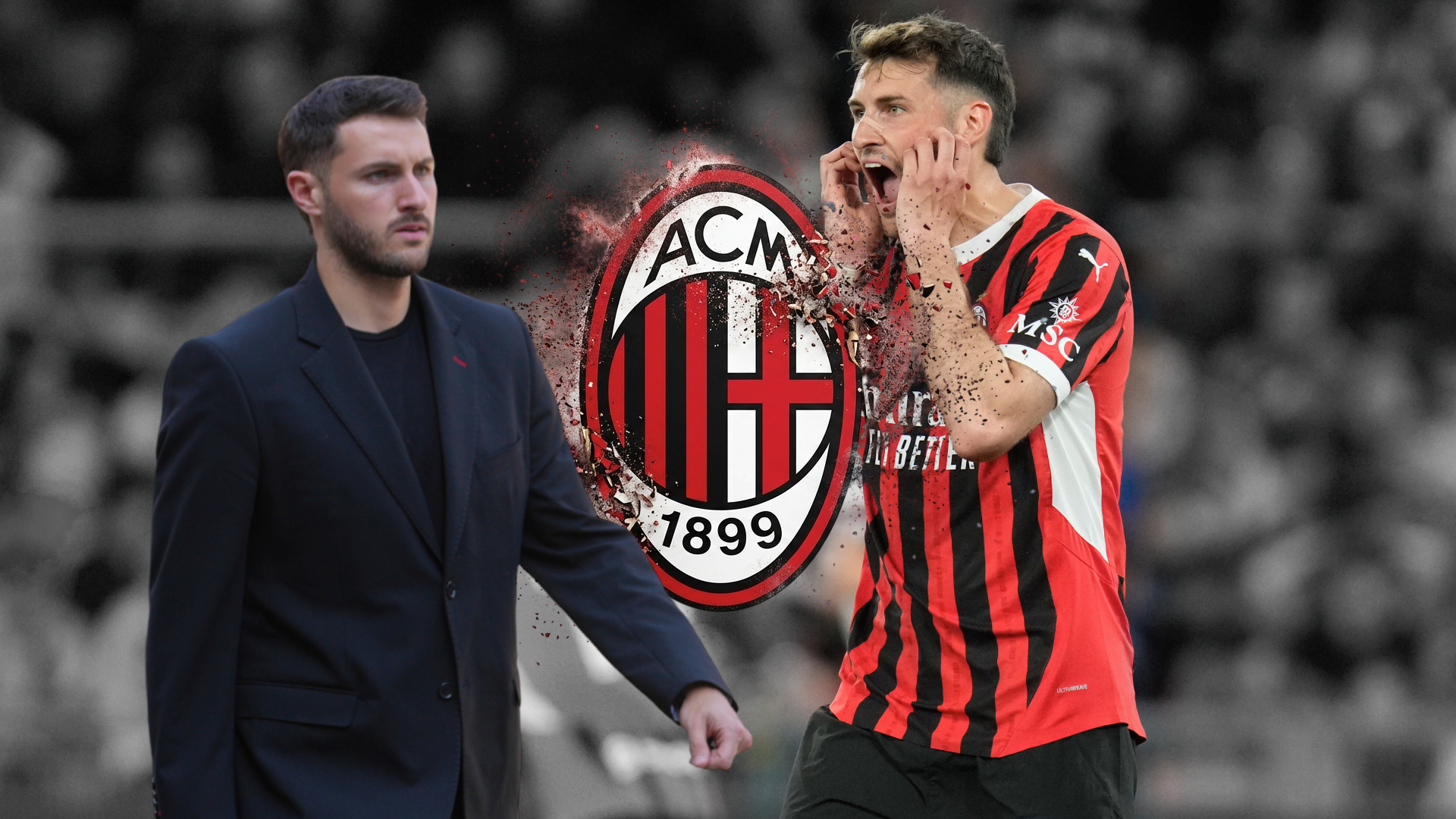 El Bebote está más que borrado con el AC Milan / LAPRESSE