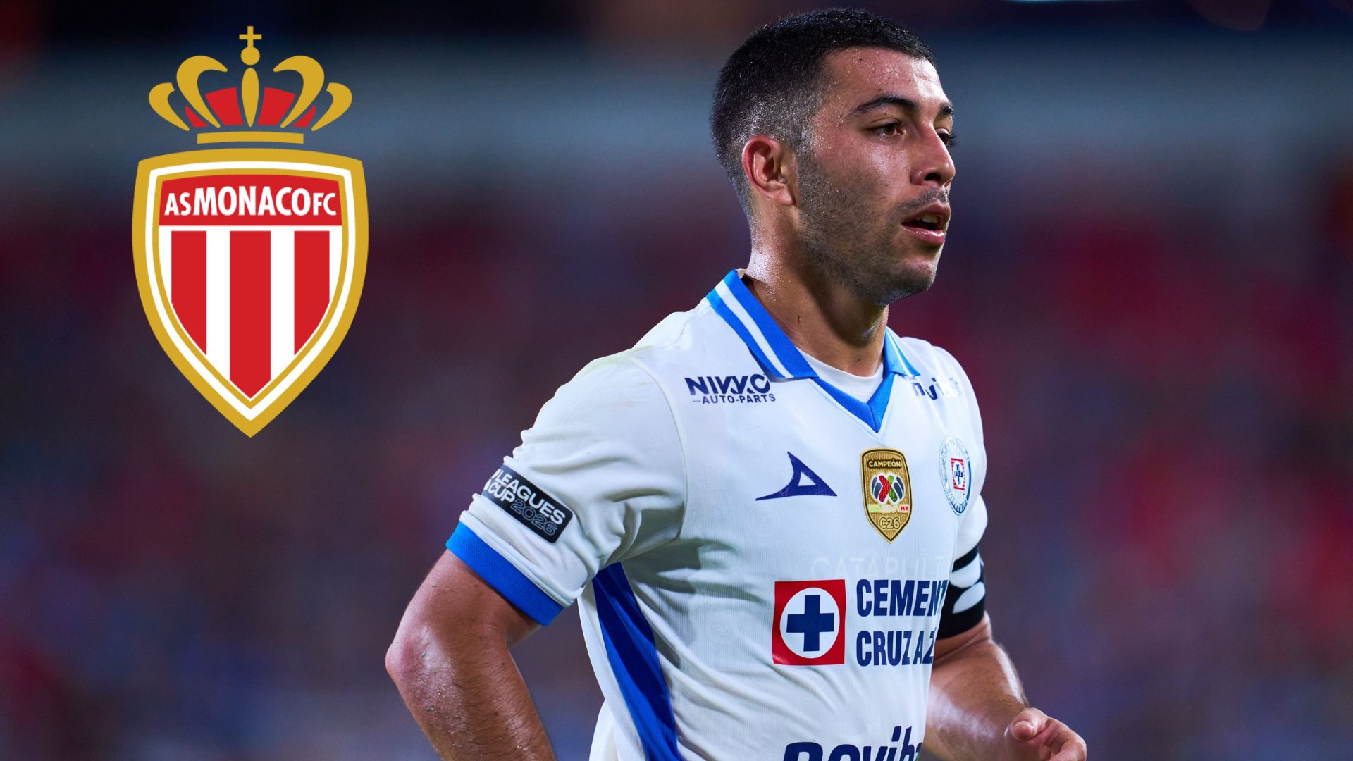 Erik Lira quedó fuera de la convocatoria de Cruz Azul por segundo partido consecutivo mientras su posible salto al futbol europeo entra en días decisivos. / ESPECIAL MEXSPORT