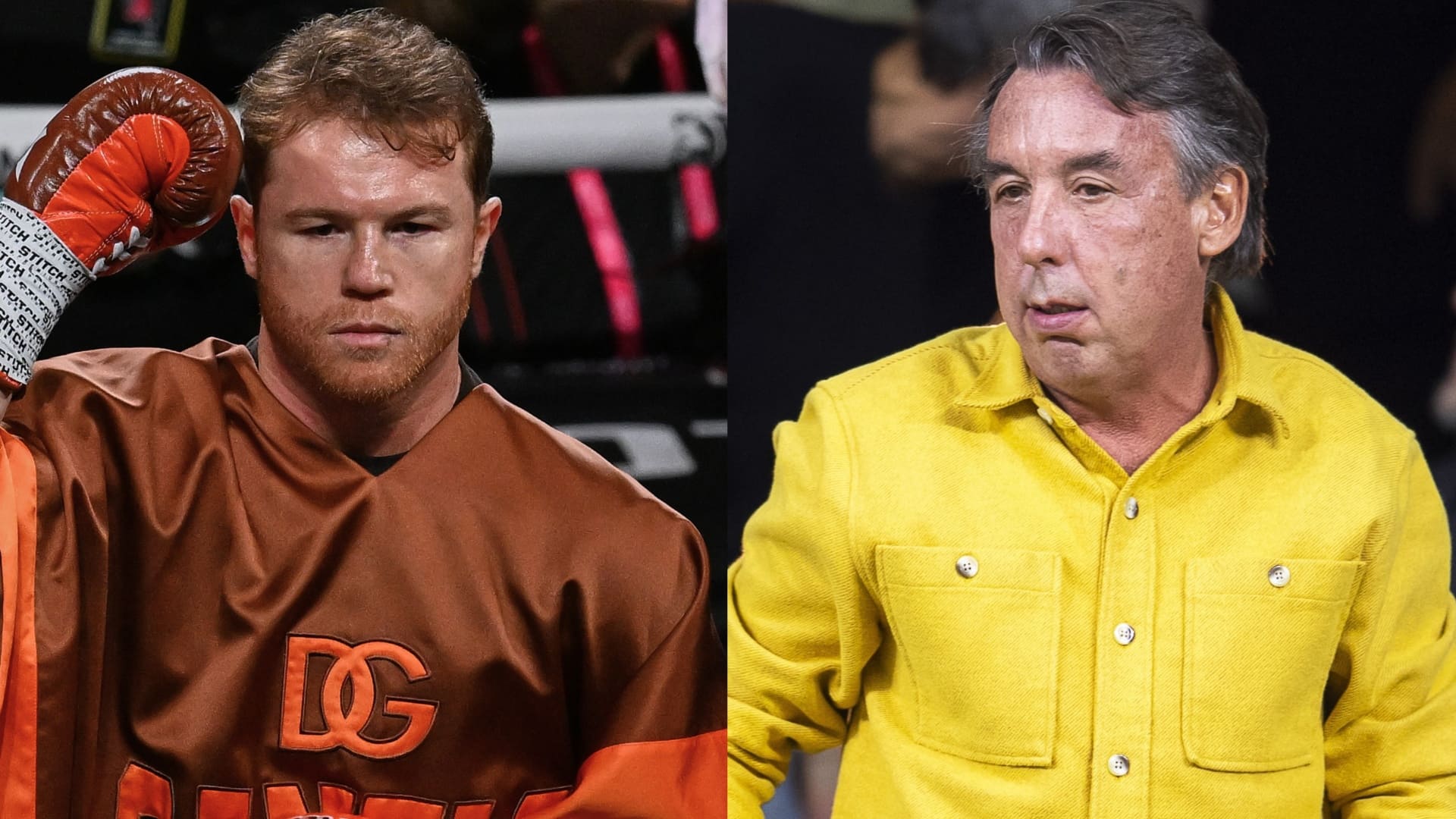 Saúl 'Canelo' Álvarez y Emilio Azcárraga MEXSPORT