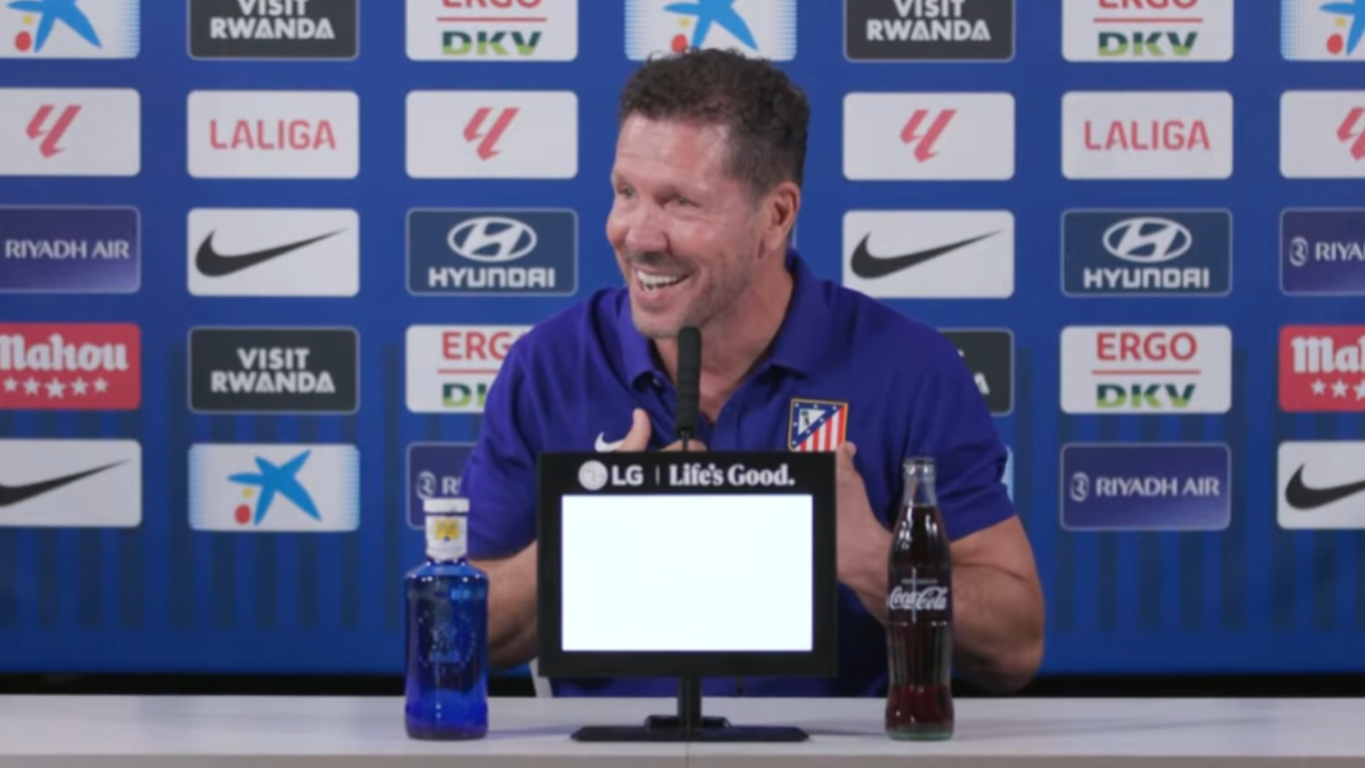 Diego Simeone dejó fuera de la convocatoria al argentino / Atlético de Madrid