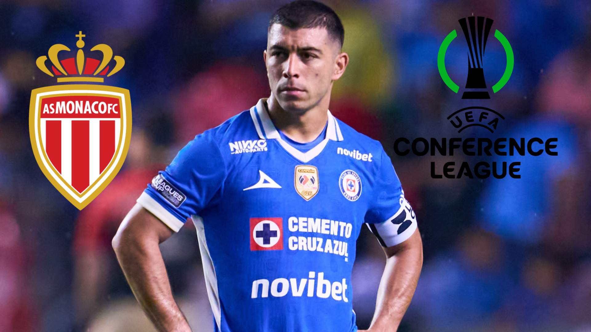 Erik Lira jugará la Conference League con Mónaco. / ESPECIAL