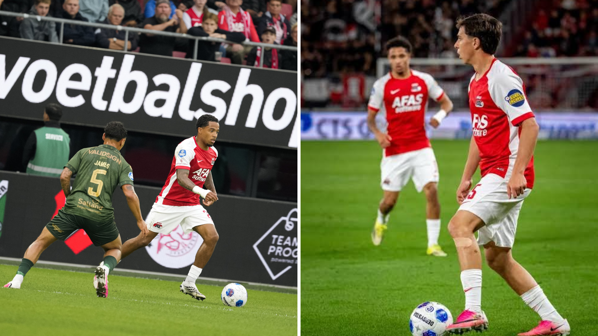 Mateo Chávez sirve increíble asistencia y se convierte en líder de la Eredivisie con el AZ Alkmaar /X@ecoutinos X@AZAlkmaar