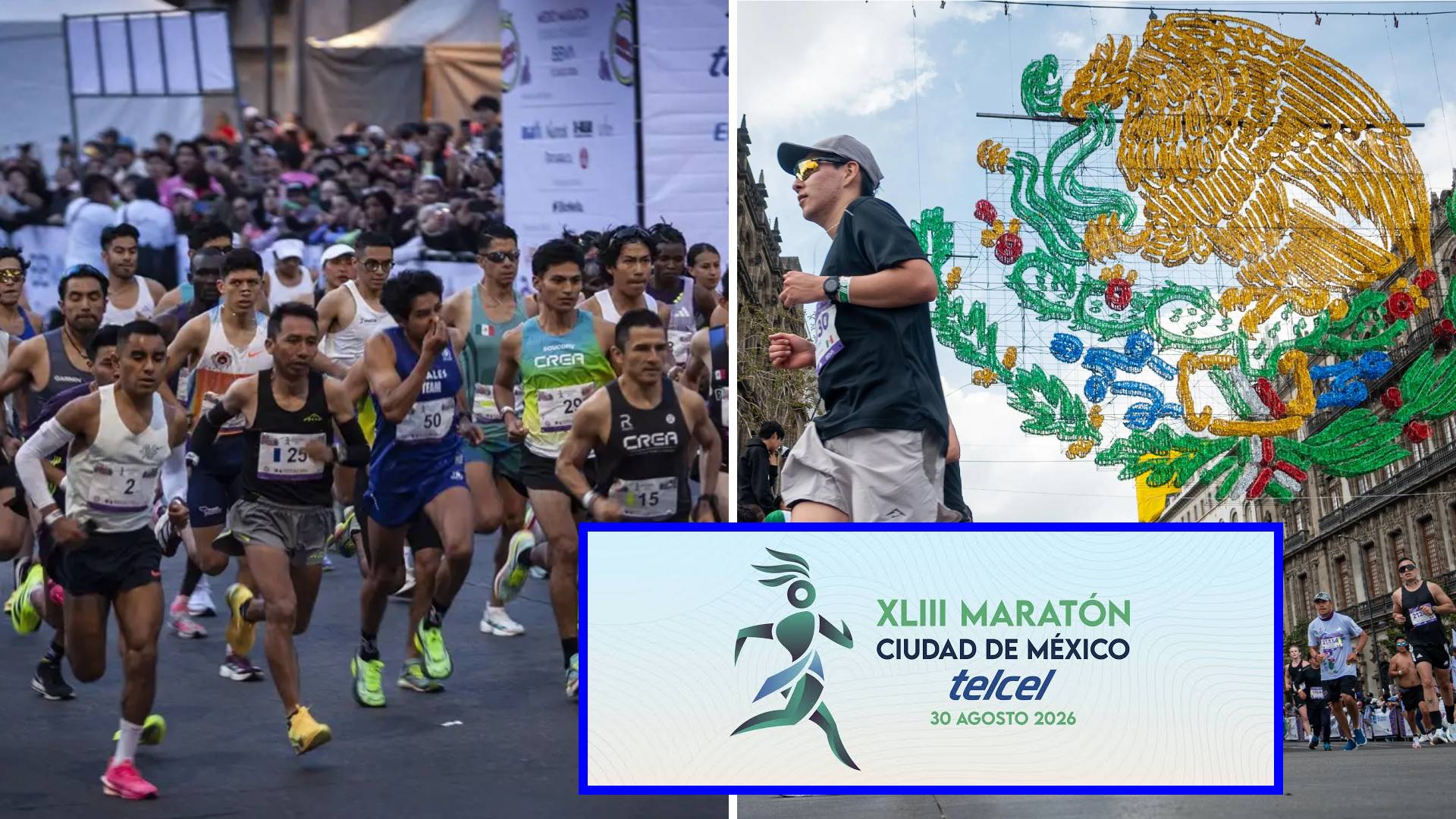 43er Maratón de la Ciudad de México Capturas X