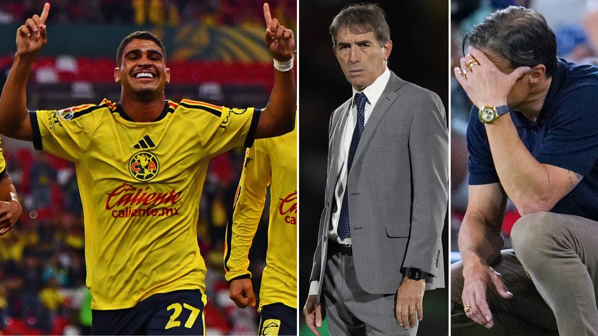 Icaro ca Conceicao / Guillermo Almada / Matías Almeyda MEXSPORT