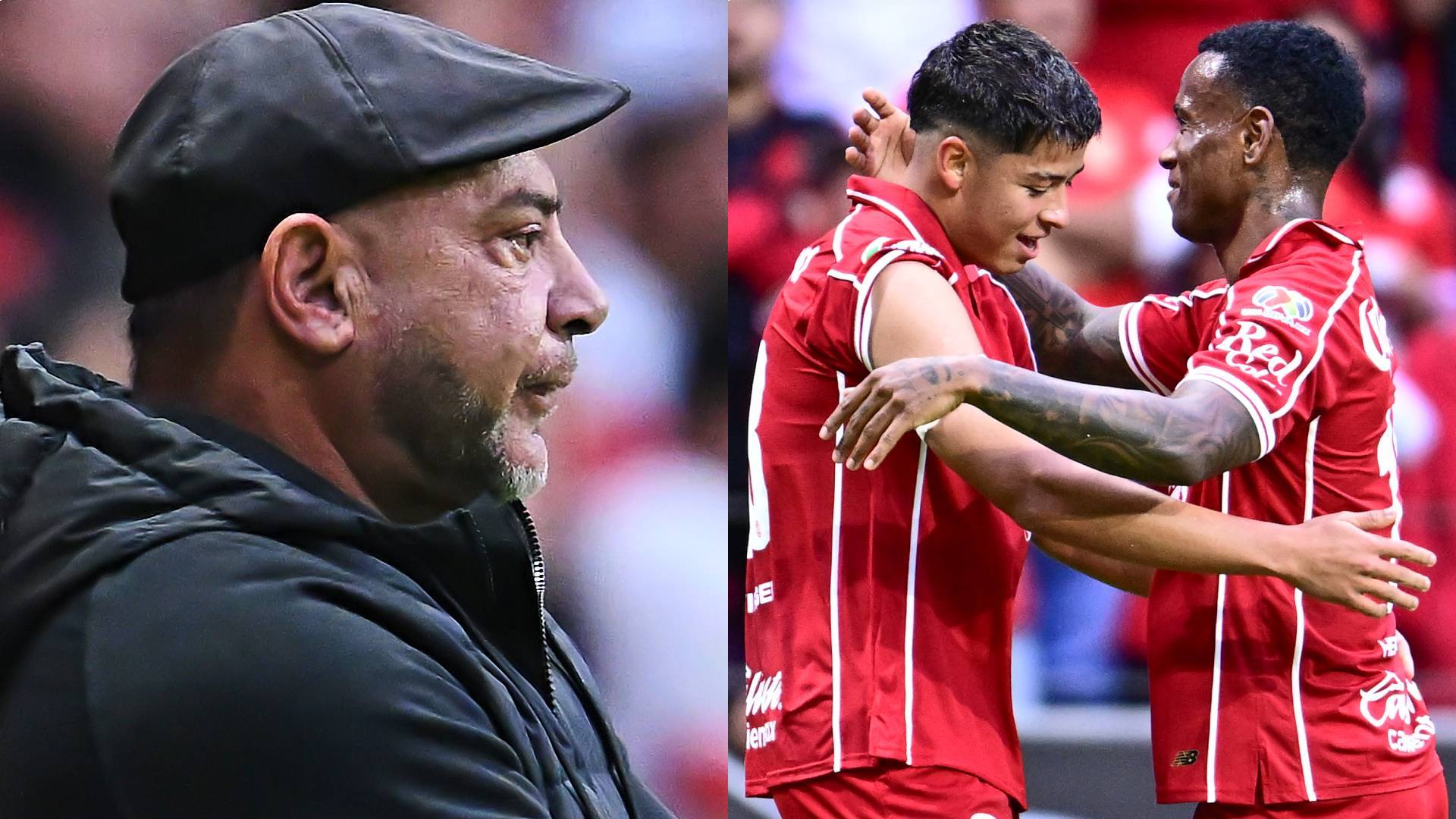 El Turco Mohamed tranquilo en el triunfo de Toluca vs. FC Juárez. MEXSPORT