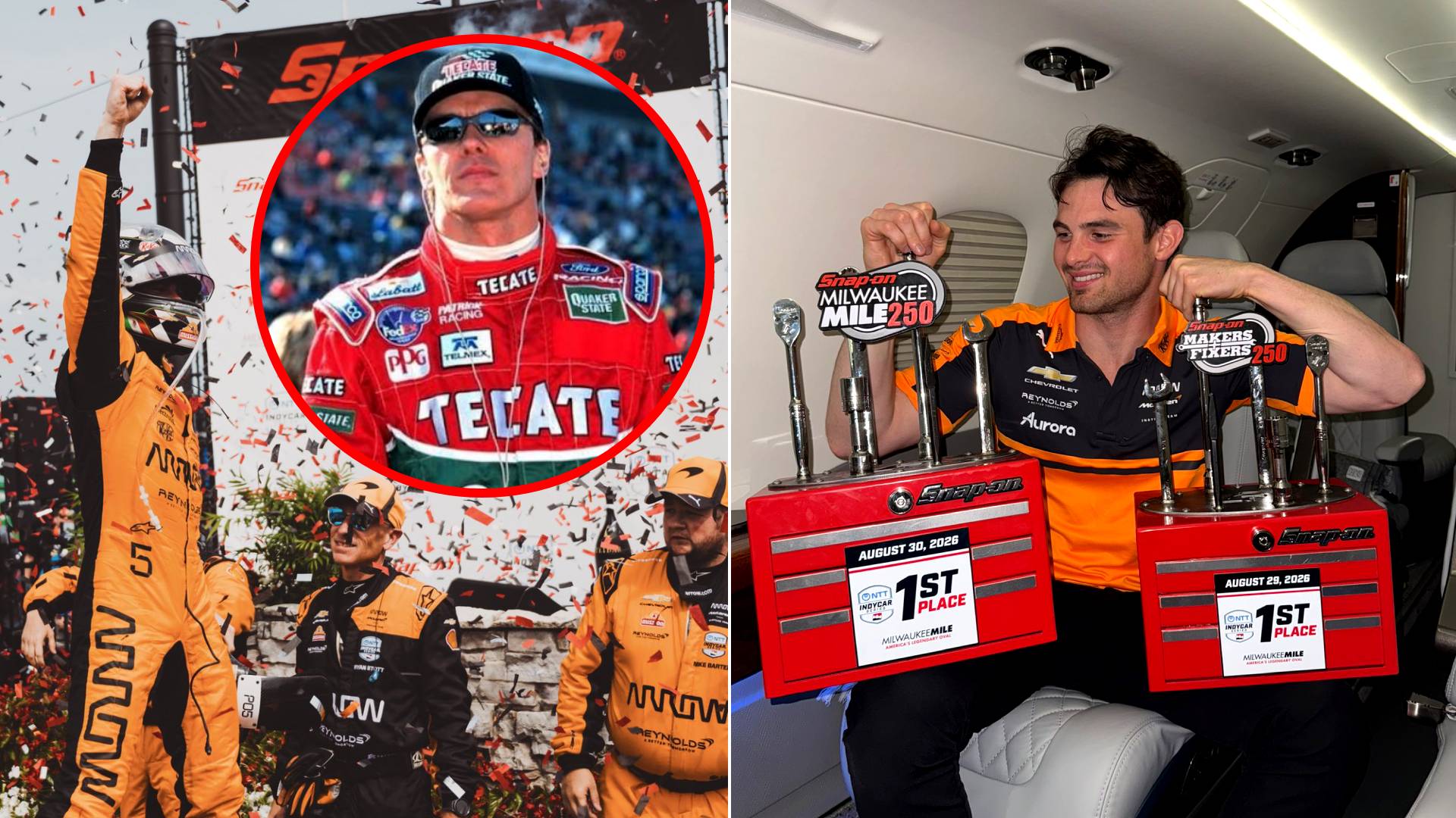 Patricio O'Ward supera a Adrián Fernández en IndyCar Capturas X