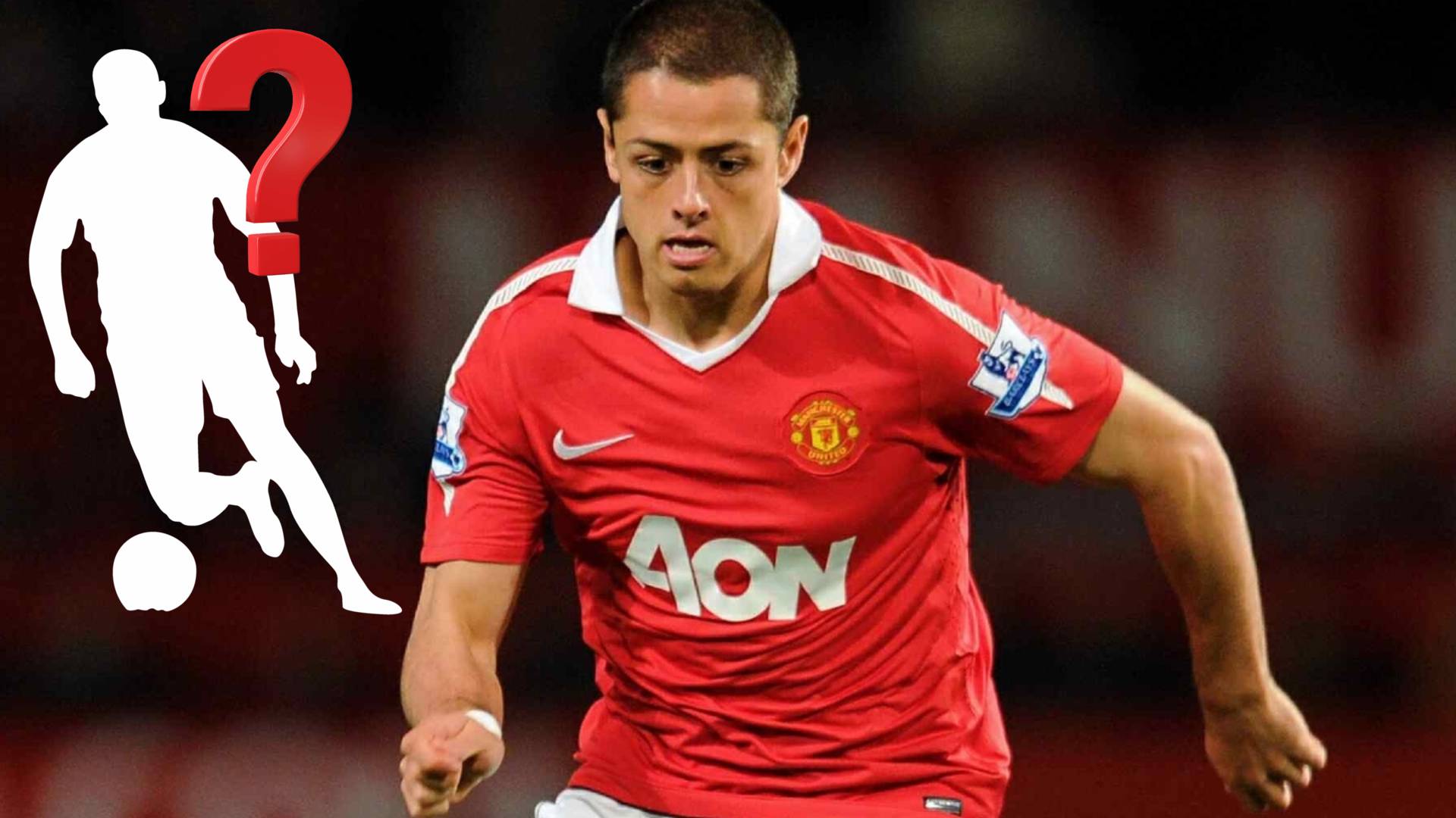 Javier 'Chicharito' Hernández durante su paso por el Manchester United Captura X
