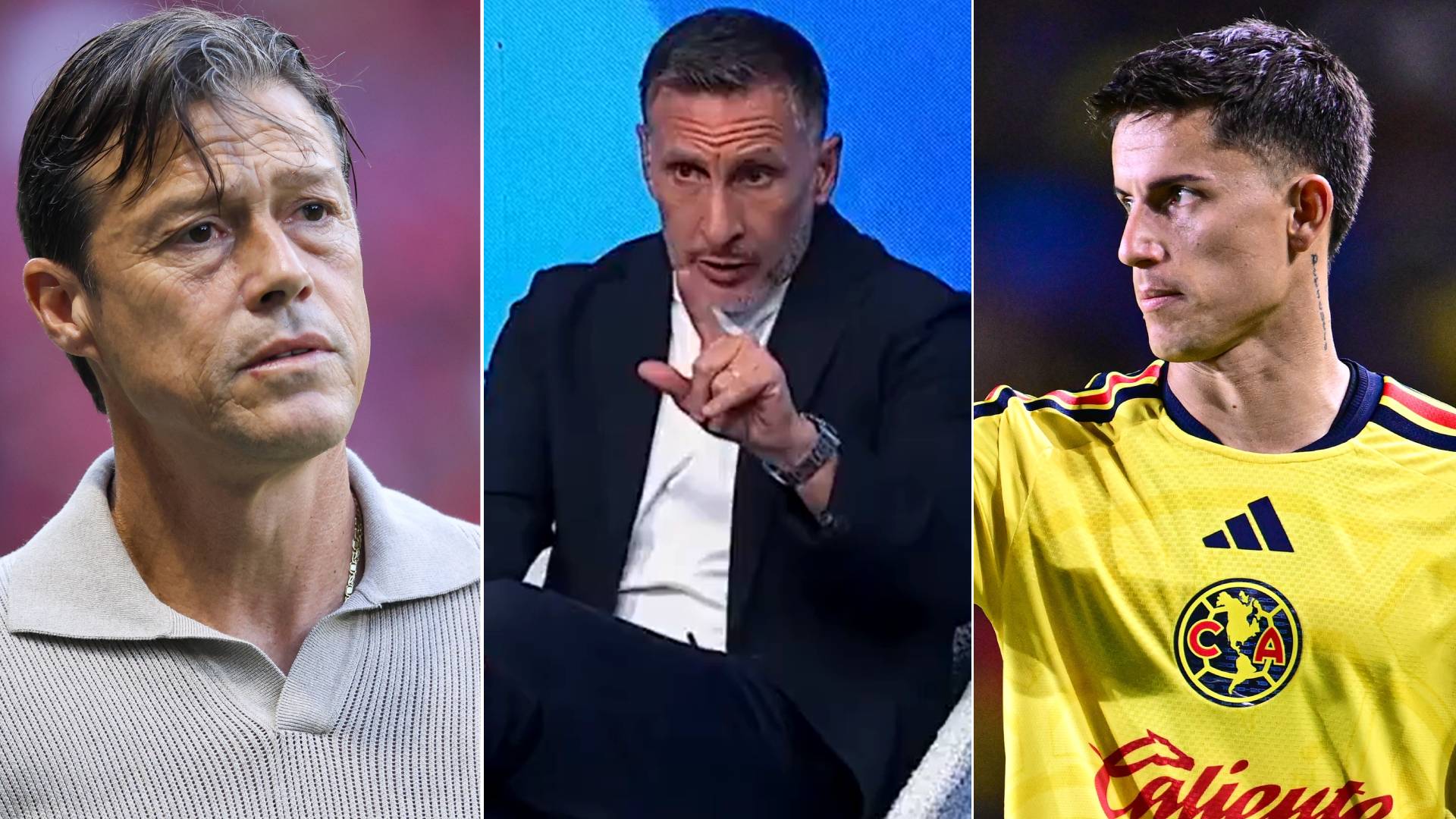 Matías Almeyda / Chaco Giménez / Brian Rodríguez MEXSPORT / Captura X