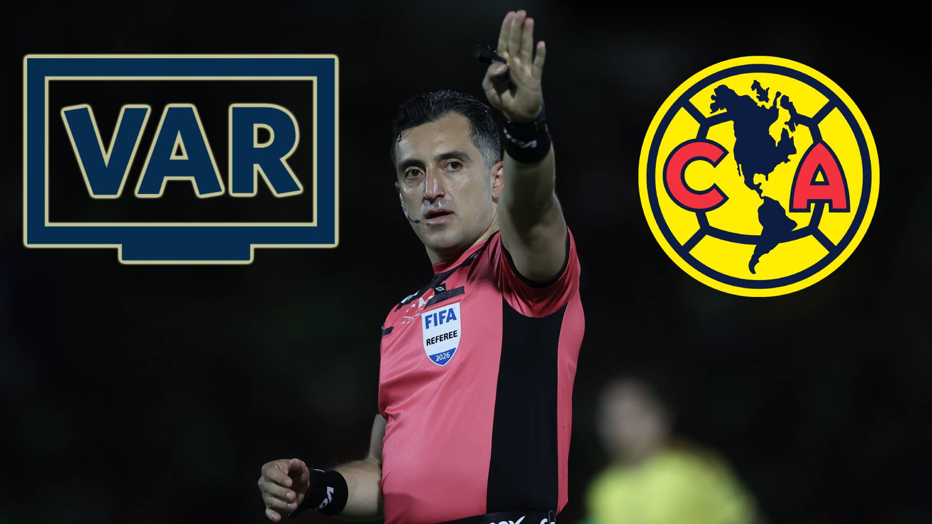 Ismael López, árbitro en el partido Juárez vs América de la J5 de la Liga MX / Mexsport