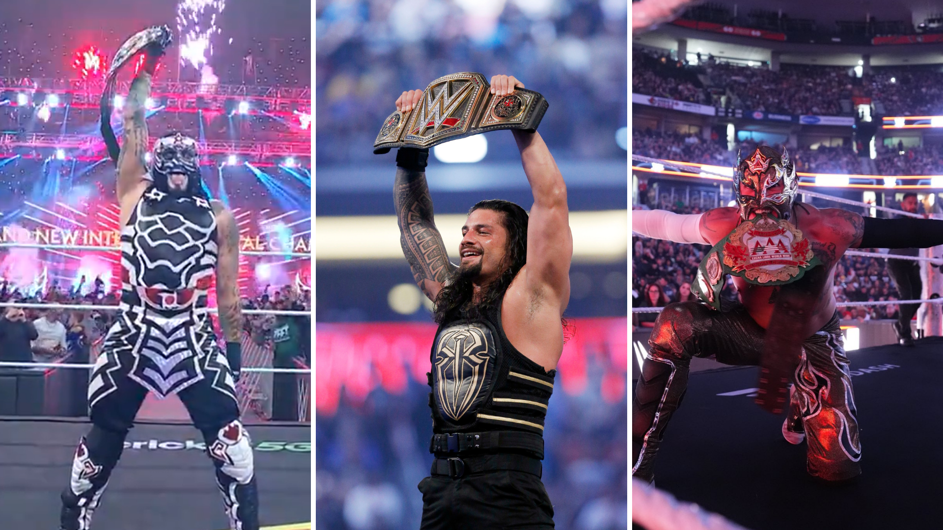 Dónde ver Penta vs Rey Fénix y a qué hora es la lucha para definir el retador de Roman Reigns en WWE Raw CDMX /X@LuigiWrestling LAPRESSE X@ReyFenixMx