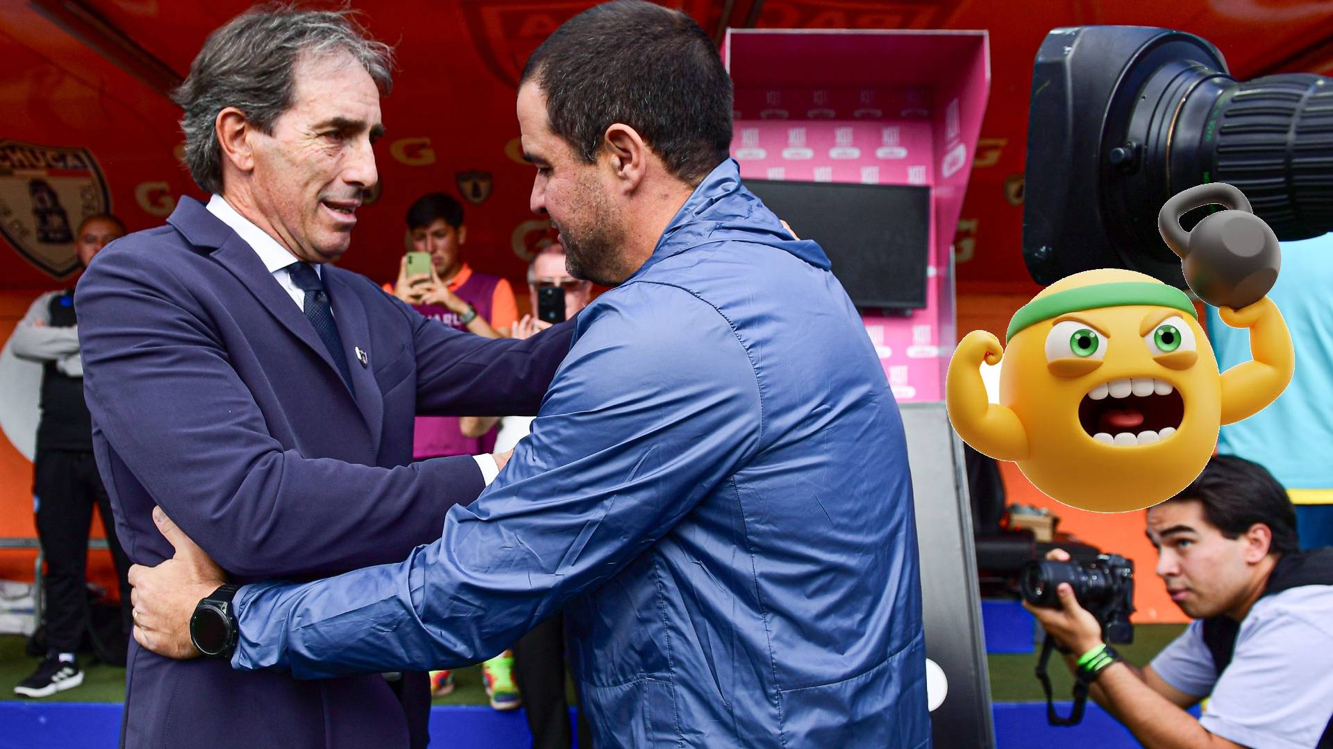 Guillermo Almada y André Jardine. MEXSPORT