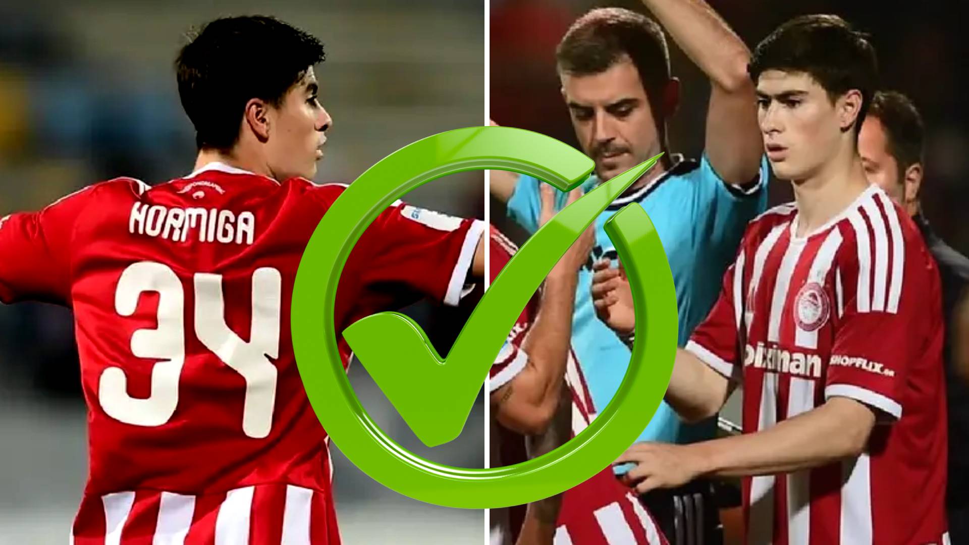 Debut de Armando González con el Olympiacos Capturas X