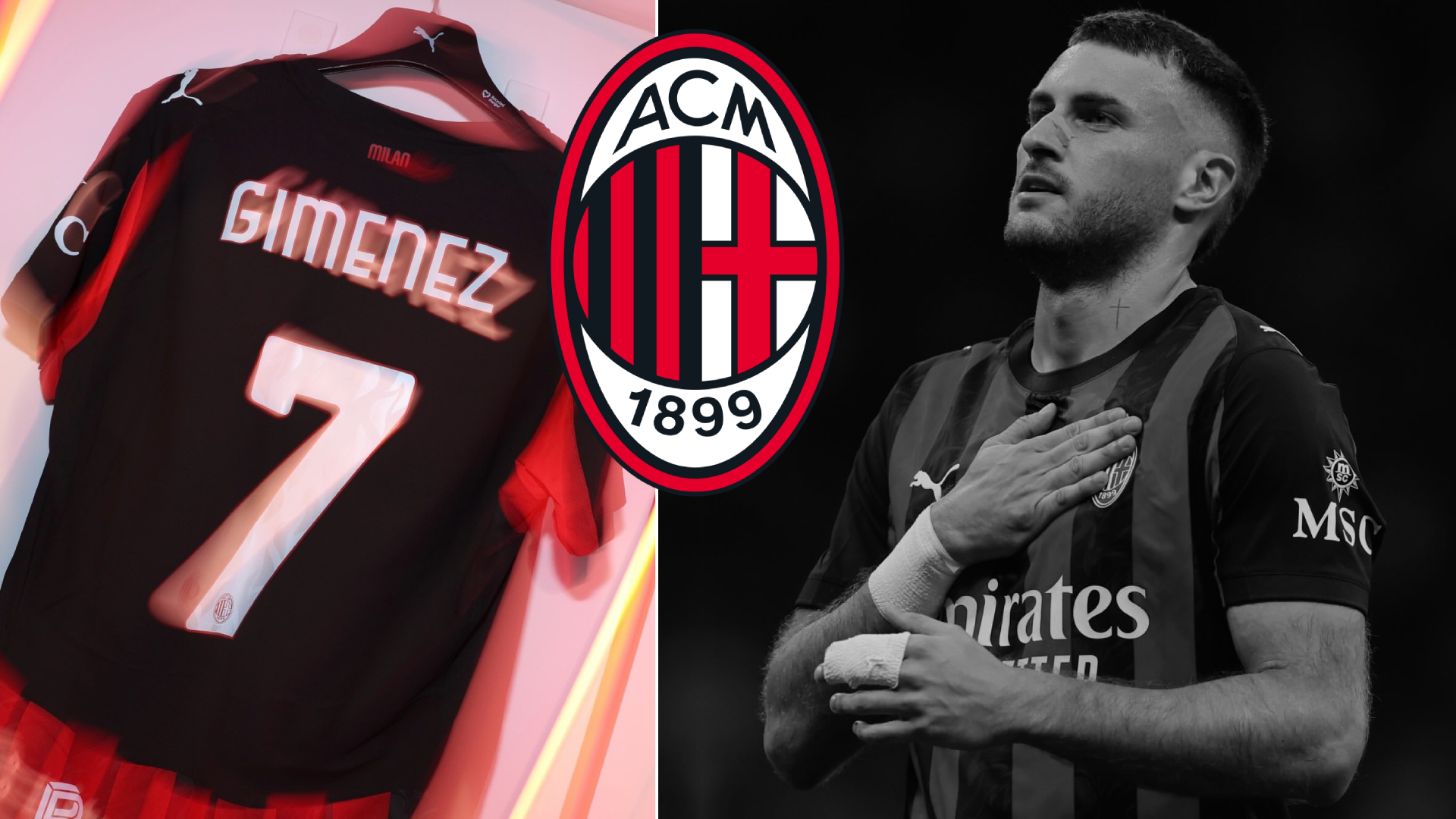 El mexicano agradeció la confianza a los Rossoneri / Instagram