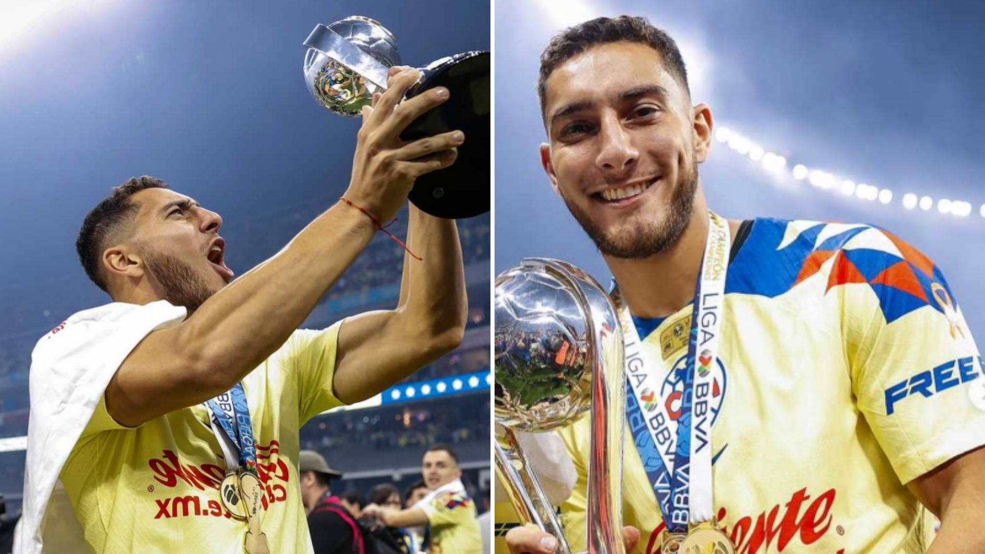 Adiós Cáceres ¿Cuántos jugadores del América Tricampeón le quedan a Almada? Instagram: seba4caceres