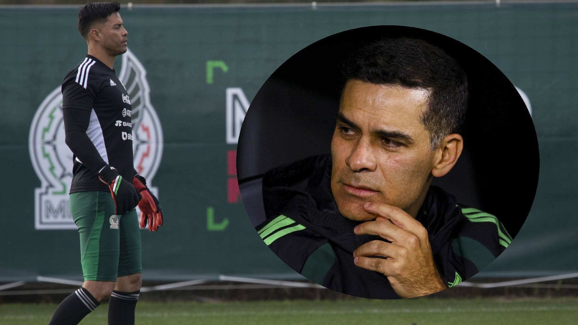 Alfredo Talavera y Rafael Márquez. MEXSPORT